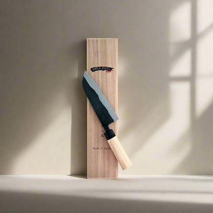 Aogami 165 | Santokumesser 165mm Blau#2 Weicheisenklinge | Hergestellt in Japan