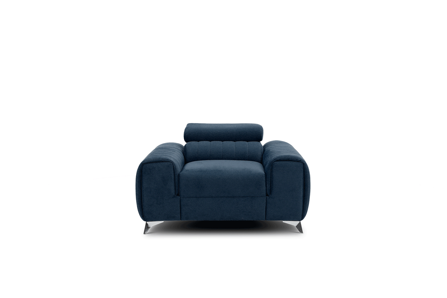 Laurence Moderner Akzentstuhl – Marineblau
