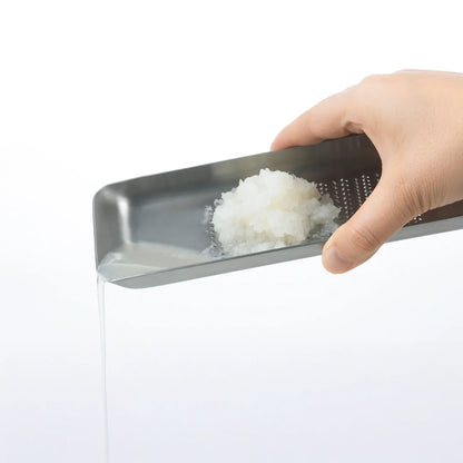 Eatoco Oros L Große Reibe – Zester & Gewürzreibe mit Auffangschale - Japan