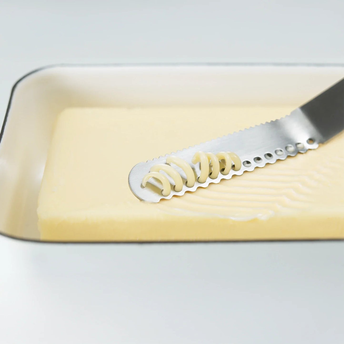 Eatoco Nulu Buttermesser – Japanischer Edelstahl-Butterkräusler & -streicher