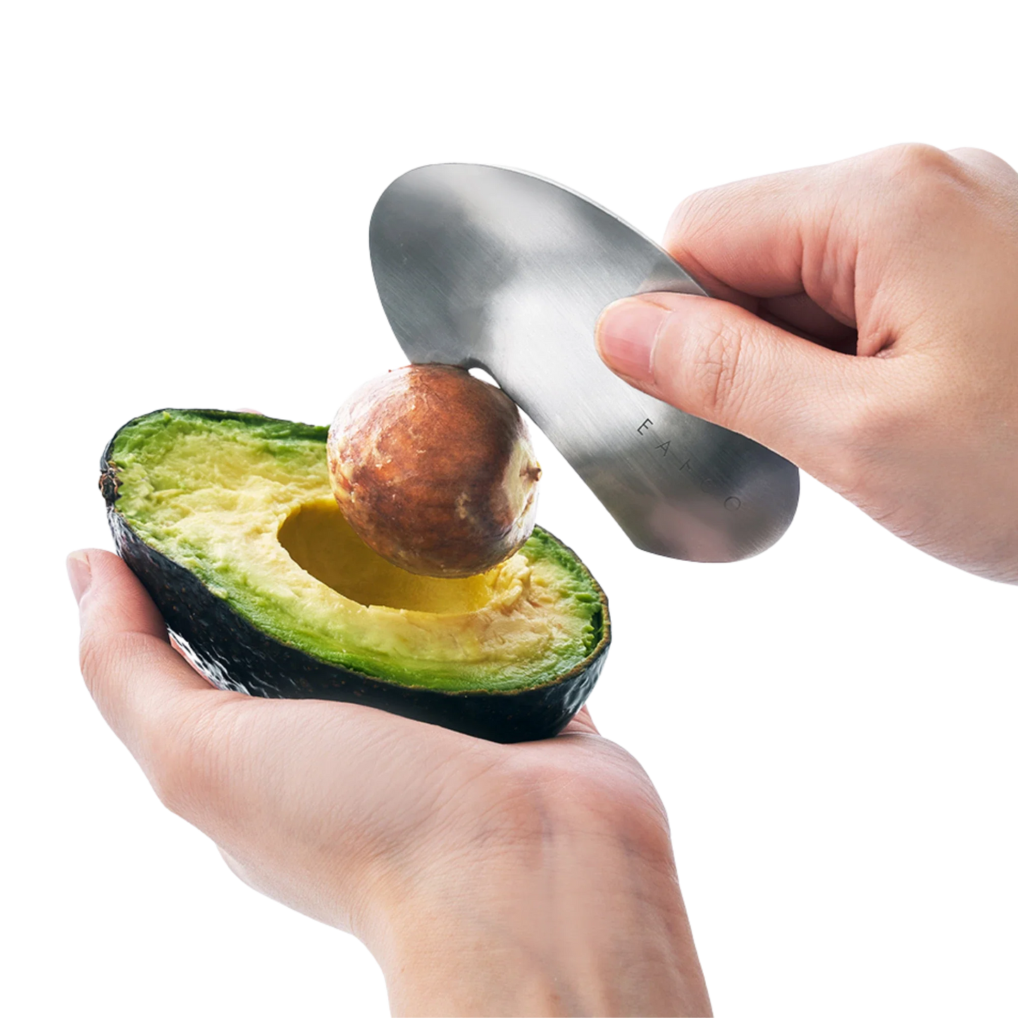 Eatoco Muku Avocado Cutter – Japanisches Edelstahl Avocado- & Zitrusfrüchte-Werkzeug