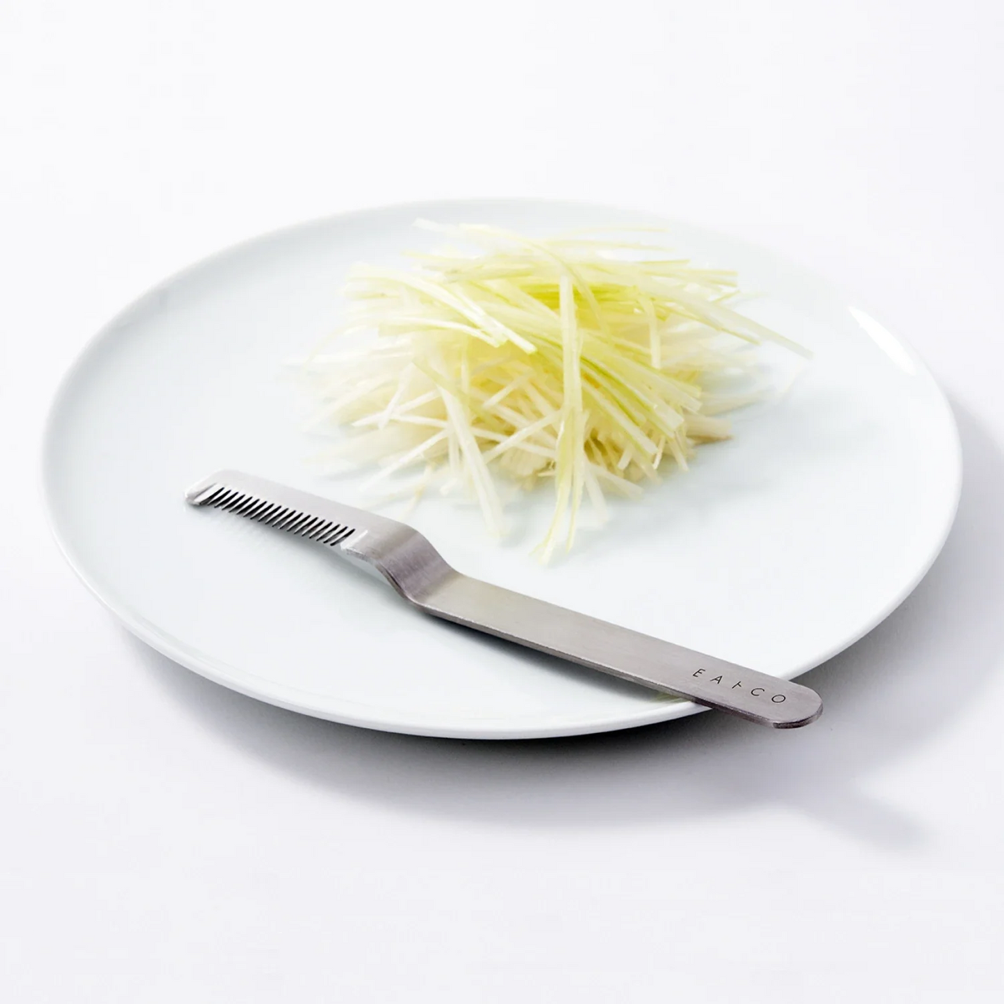 Eatoco Saku Lauchschneider – Japanisches Edelstahlwerkzeug für faseriges Gemüse