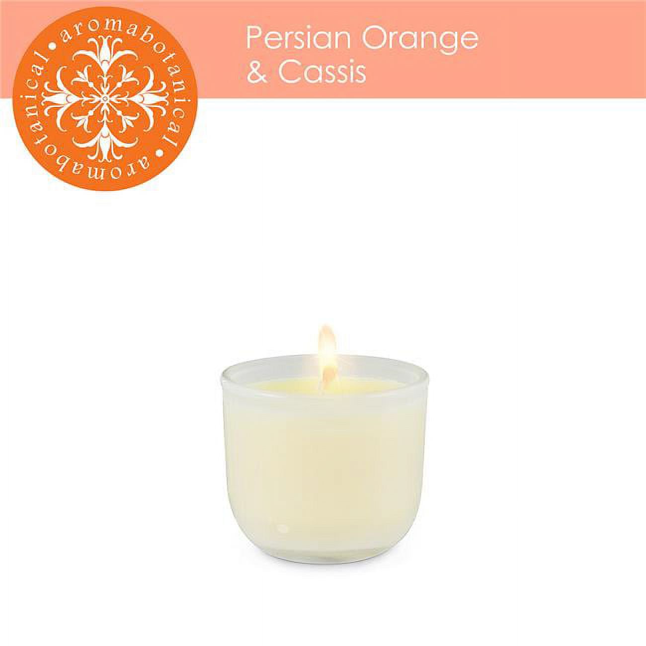 Mini-Duftkerze Persische Orange & Cassis mit beruhigendem Duft von Aromabotanical