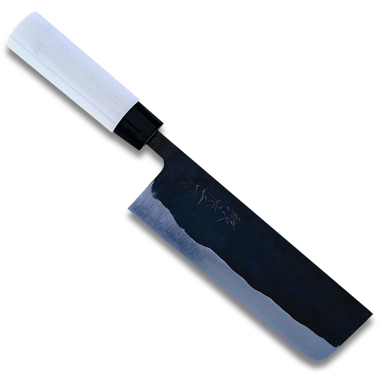Aogami 166 | Nakiri Messer 165mm Blau#2 Weicheisenklinge | Hergestellt in Japan