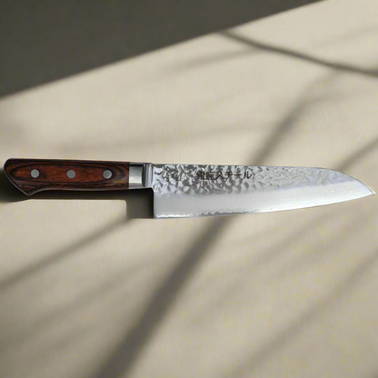 KASUMI 180- Damast VG10 Santoku Messer 180mm-MB