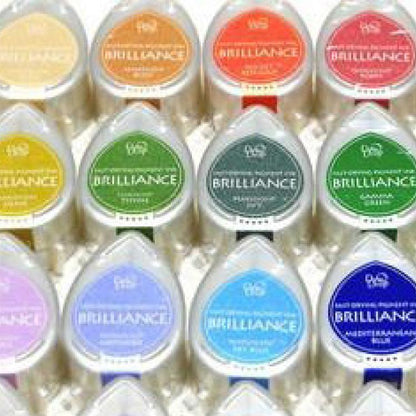 Tsukineko Brilliance Dew Drops Pigment Ink Pads