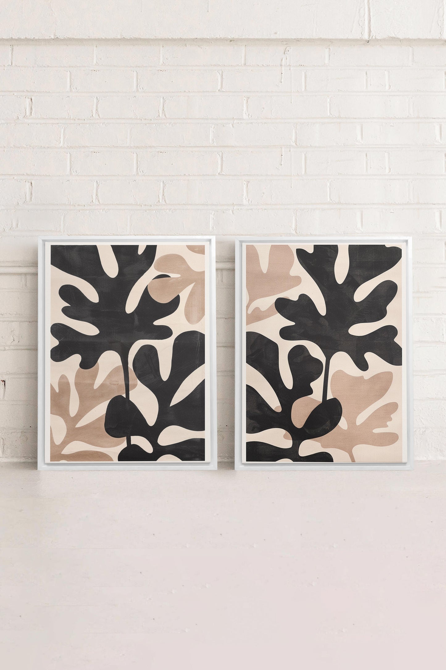 BIO SCHATTEN DUO (2 Werke auf gespannter Leinwand)
