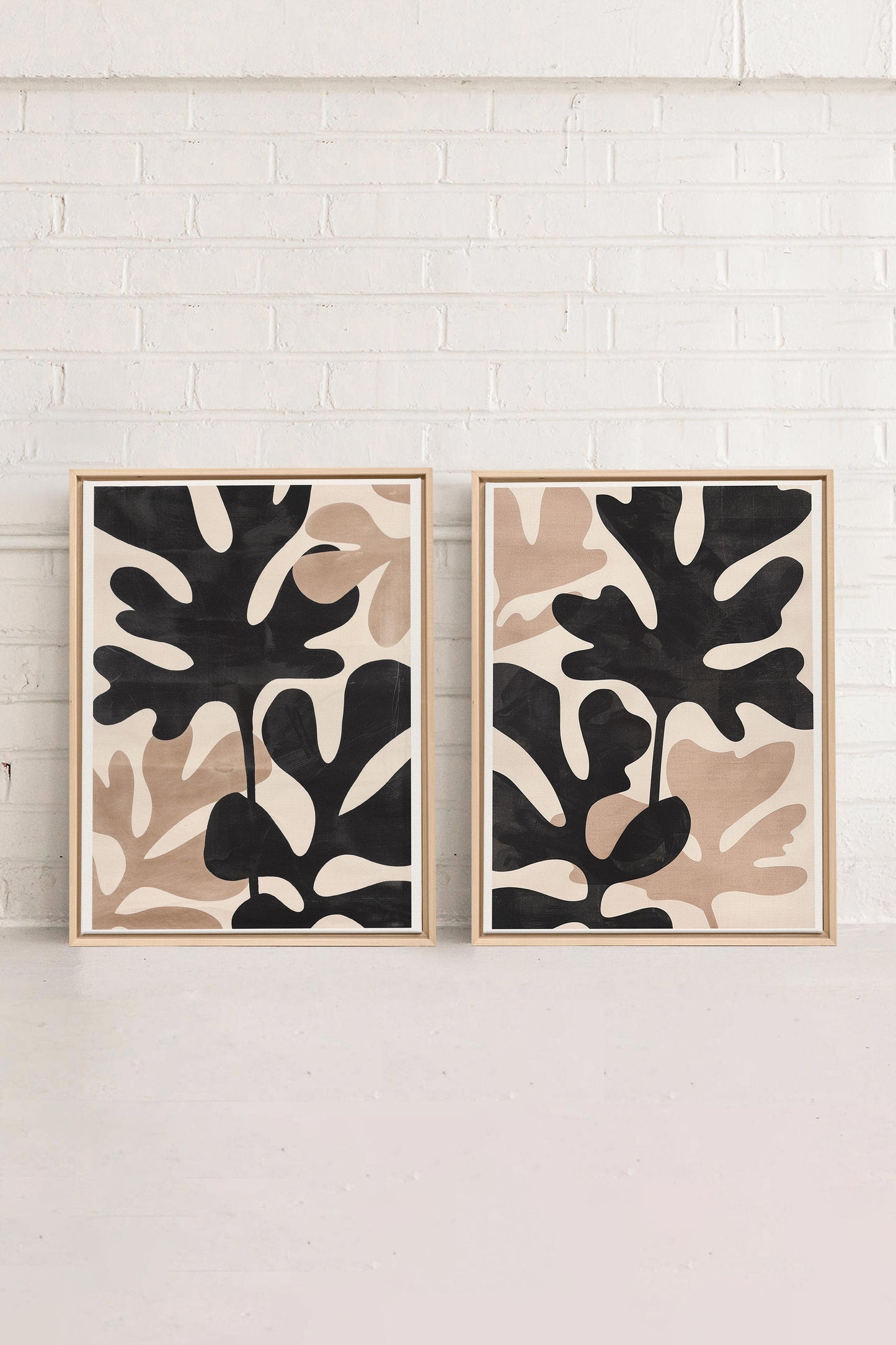BIO SCHATTEN DUO (2 Werke auf gespannter Leinwand)