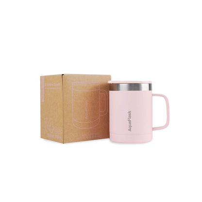 Aquaflask Thermobecher isoliert mit Deckel und Henkel 415ml (14 oz)
