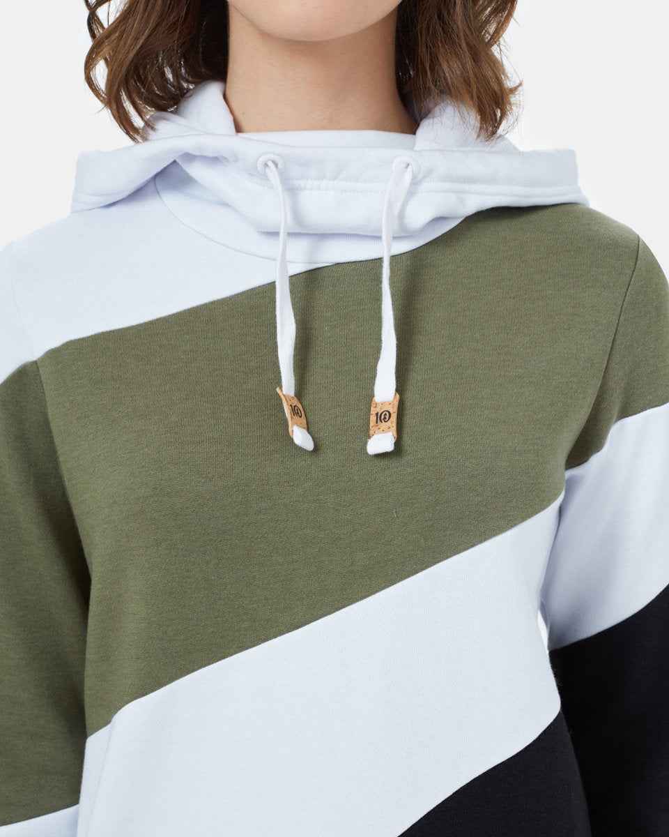 TreeFleece Angle Blocked Hoodie