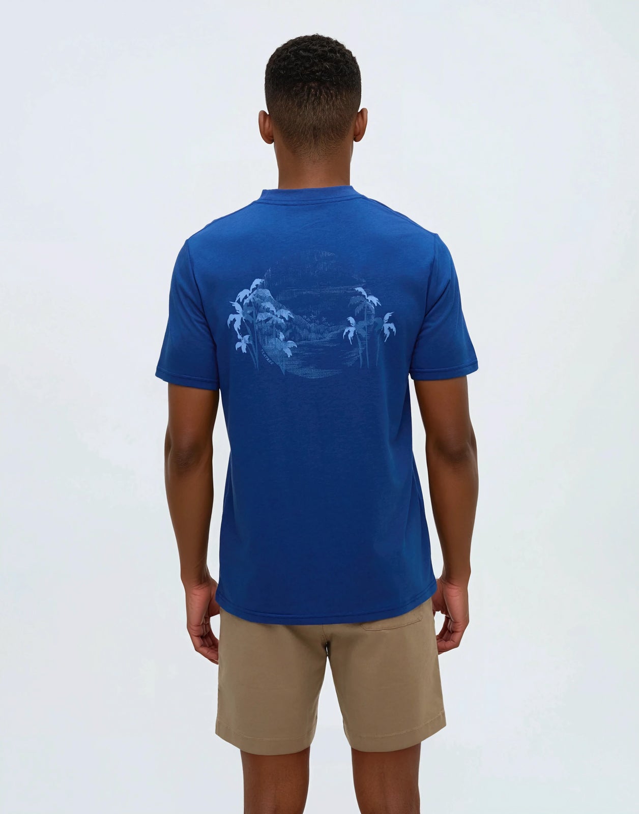 Haiti-Palmen-Overlay T-Shirt