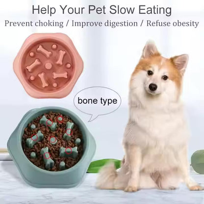 Dog Slow Feeder Bowl | Bone Design