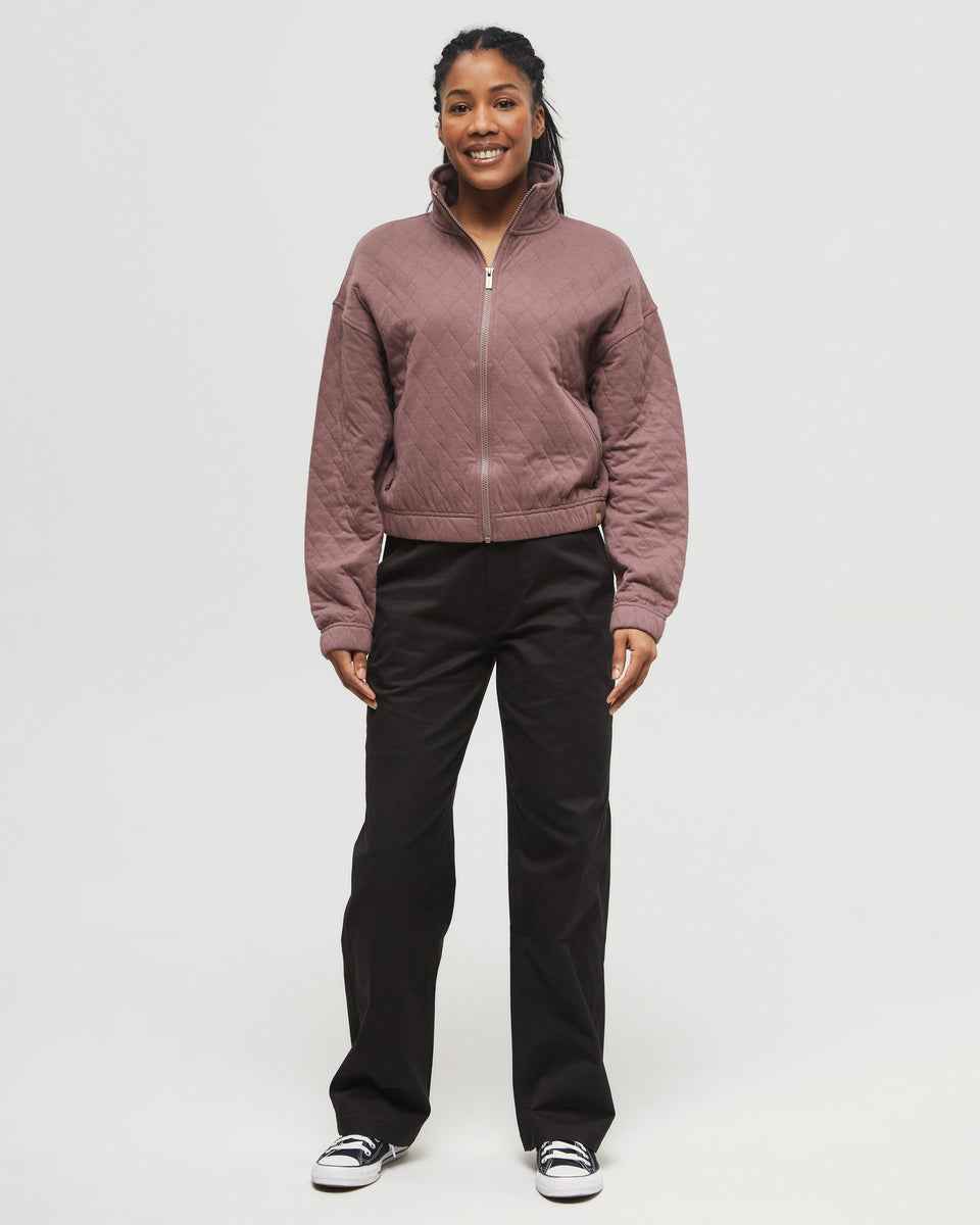 Quilted Full Zip