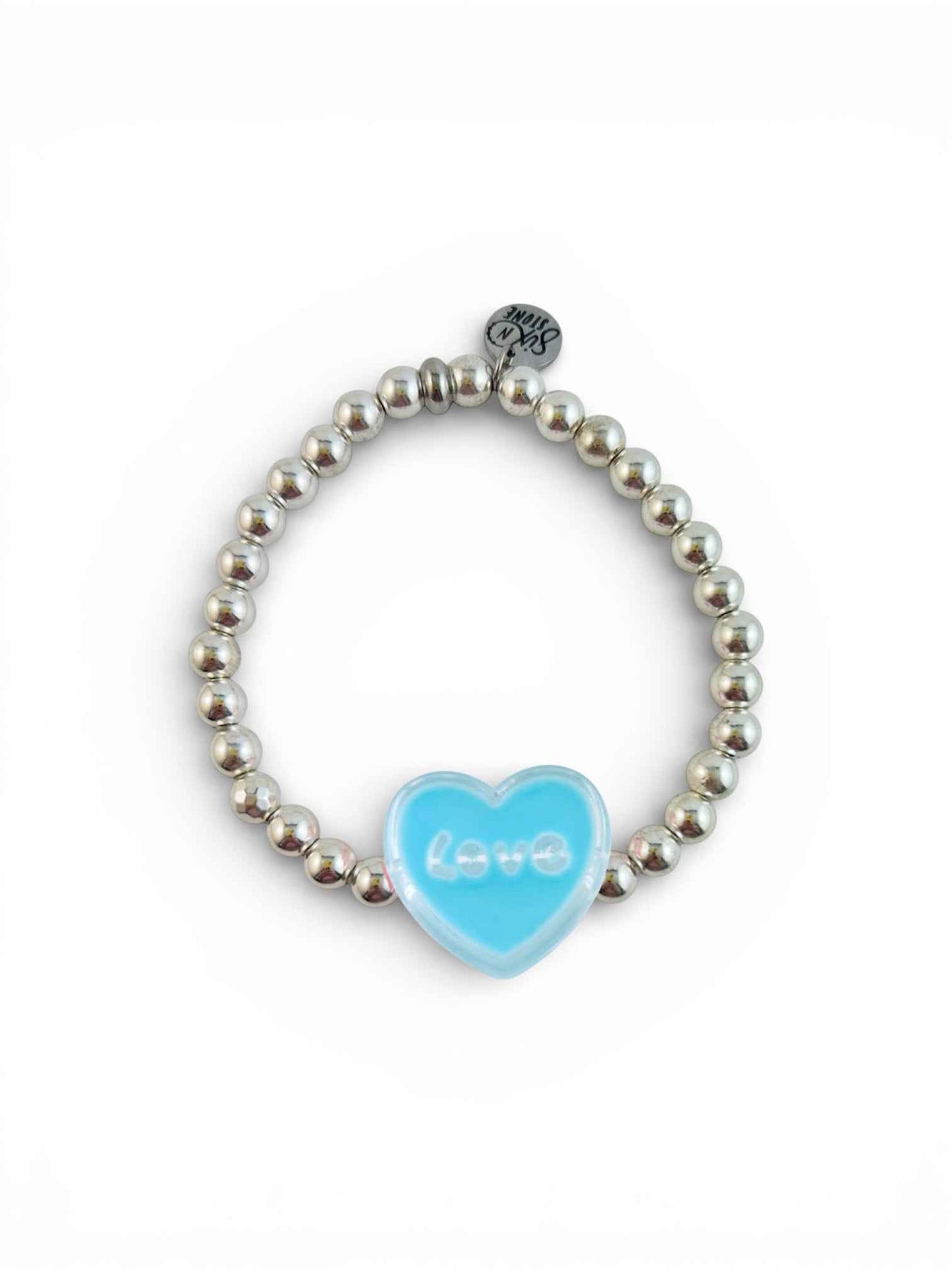 Sweetheart Hematite Bracelets - Mom and Mini