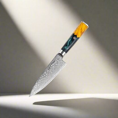 Kaze Katana | Kochmesser 15 cm Damast VG10 Stahl 67 Lagen