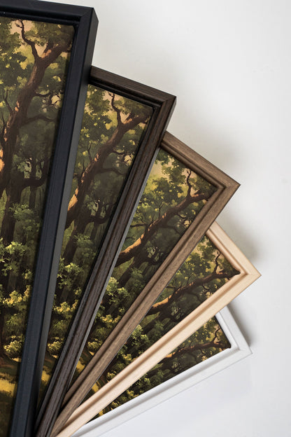 MYSTIC TRAILS, Kunstwerk auf gespannter Leinwand