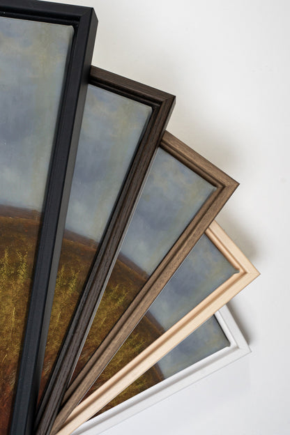 LEUCHTENDE LANDSCHAFT, Werk auf gespannter Leinwand
