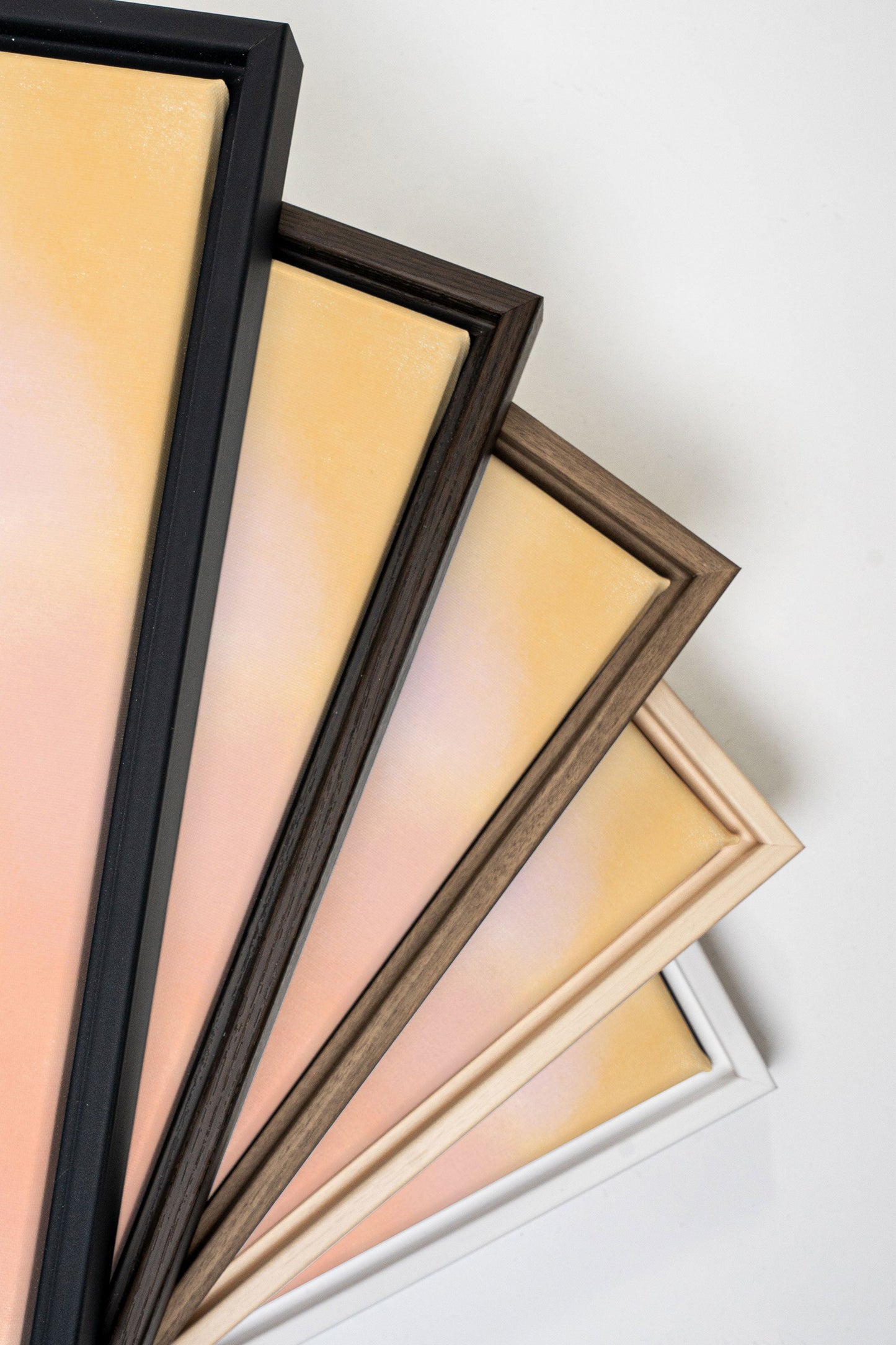 POWDERED GLOW, Mischtechnik auf Leinwand