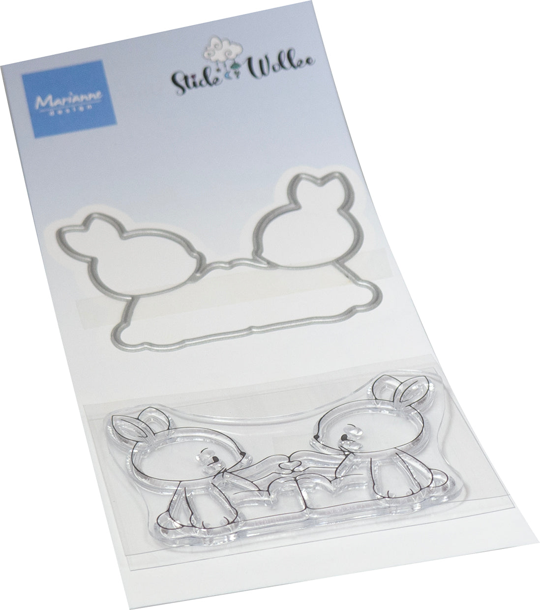 Marianne Design Stamp & Die Set - Rabbit Friends