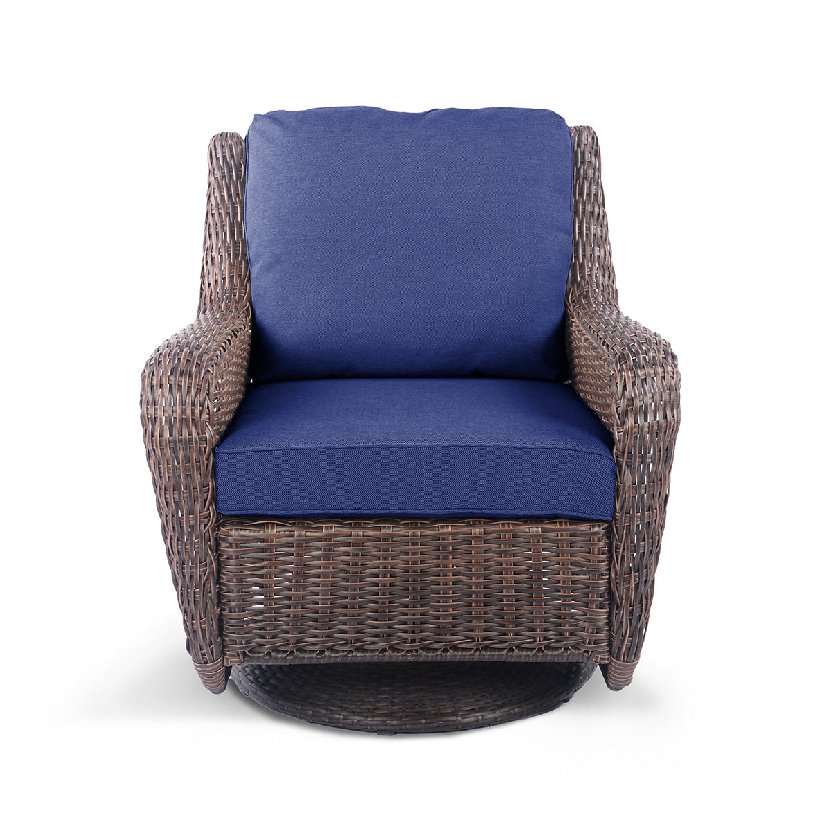 Cambridge Wicker Outdoor Swivel Glider Chair - AURABAGS SHOP