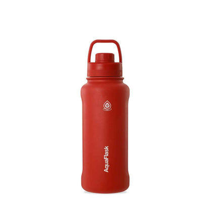 AquaFlask 935mL (32oz) Vacuum Insulated Bottle – Stainless Steel, Leak-Proof