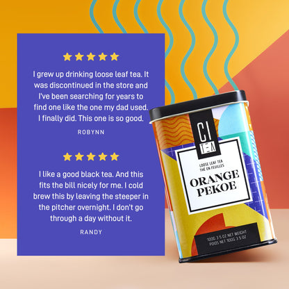 Orange Pekoe Loose Leaf Black Tea Bundle of Two - 200g