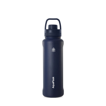 AquaFlask 1080ml (40oz) Edelstahl-Trinkflasche mit Sportverschluss – Heiß- & Kaltgetränke, auslaufsicher, BPA--frei