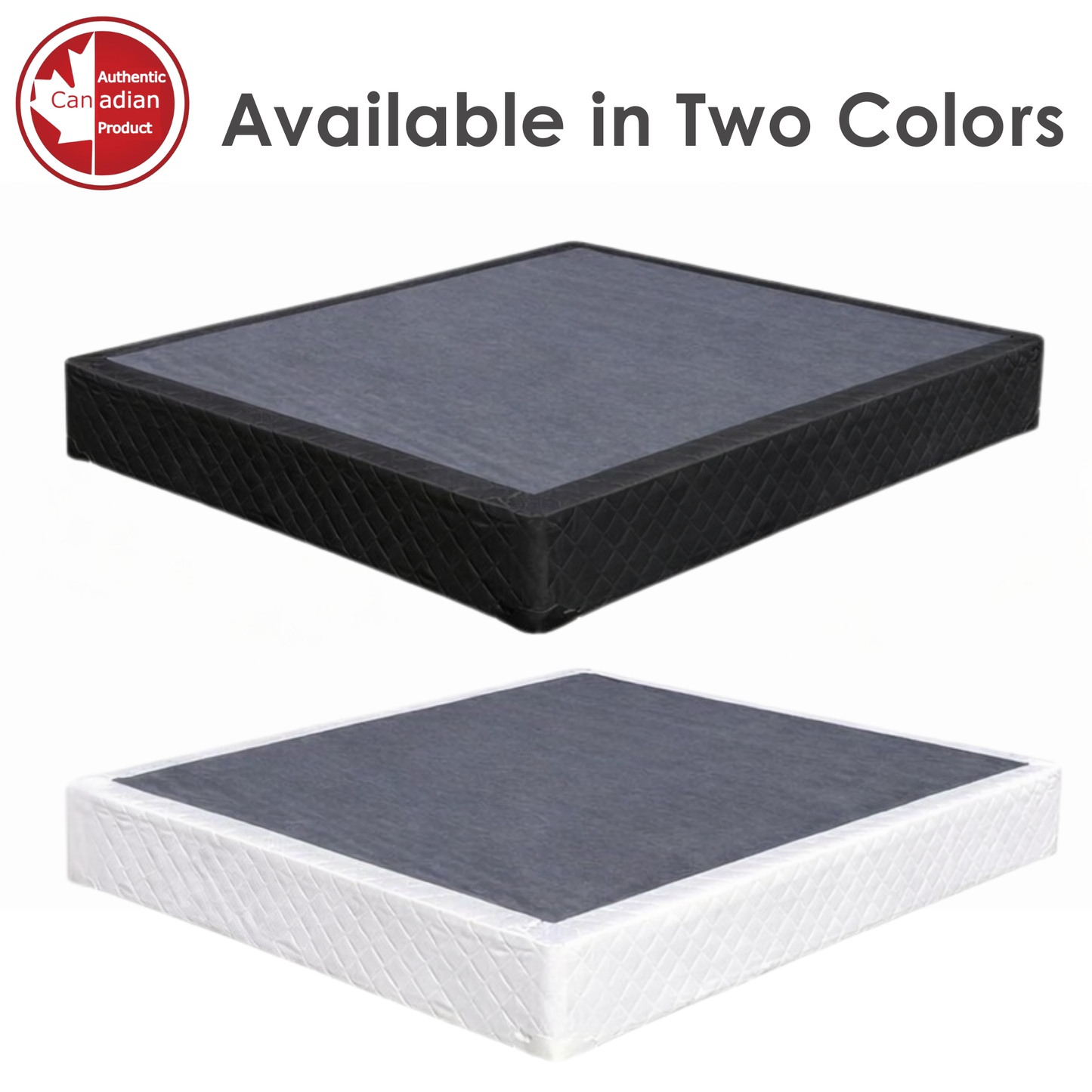UltraFlex® INFINITY Mattress and BoxSpring Set Orthopedic Premium Soy Foam, Eco-friendly Mattress (Made in Canada)