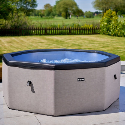 Wave | Como | 6-Personen Eco Foam Whirlpool | Achteckig | Integrierte Heizung