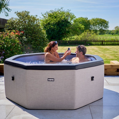 Wave | Como | 6-Personen Eco Foam Whirlpool | Achteckig | Integrierte Heizung