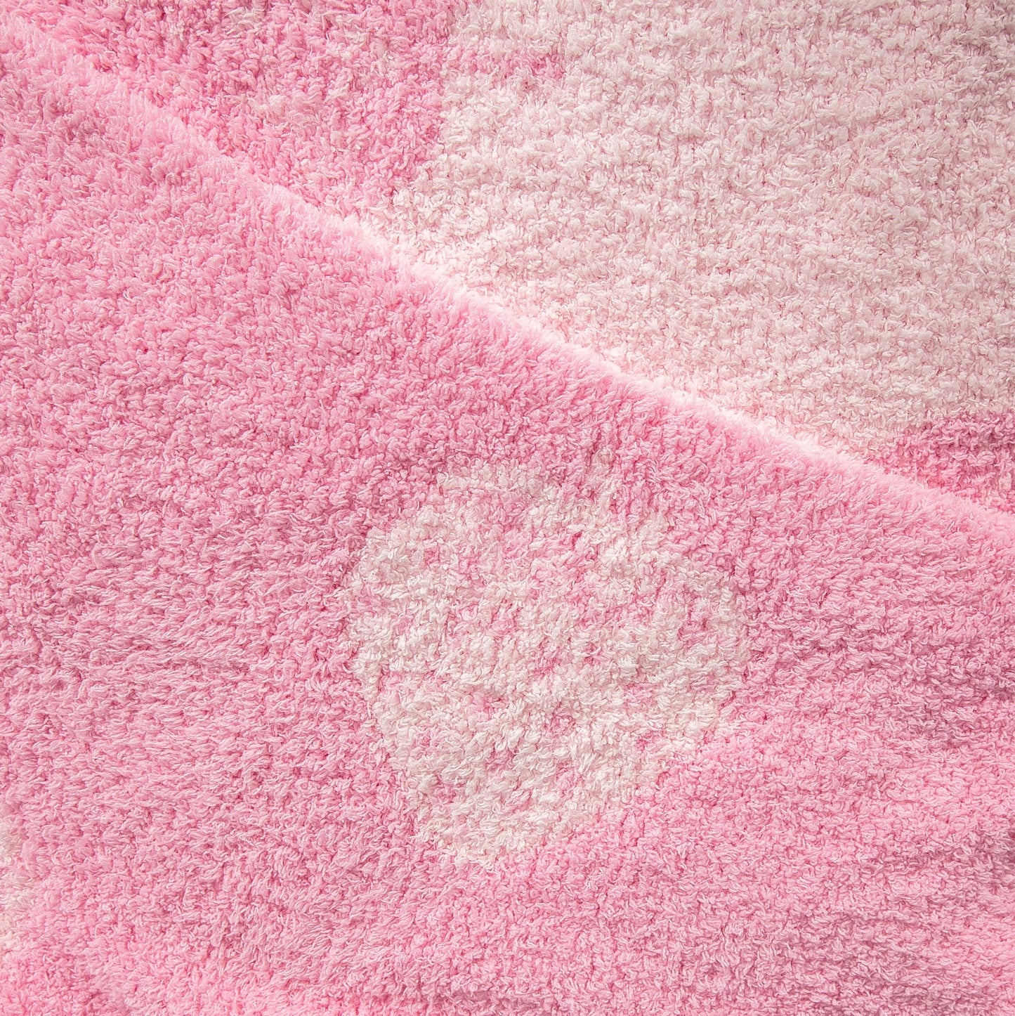 Cotton Candy Strawberry Print Toddler Blanket
