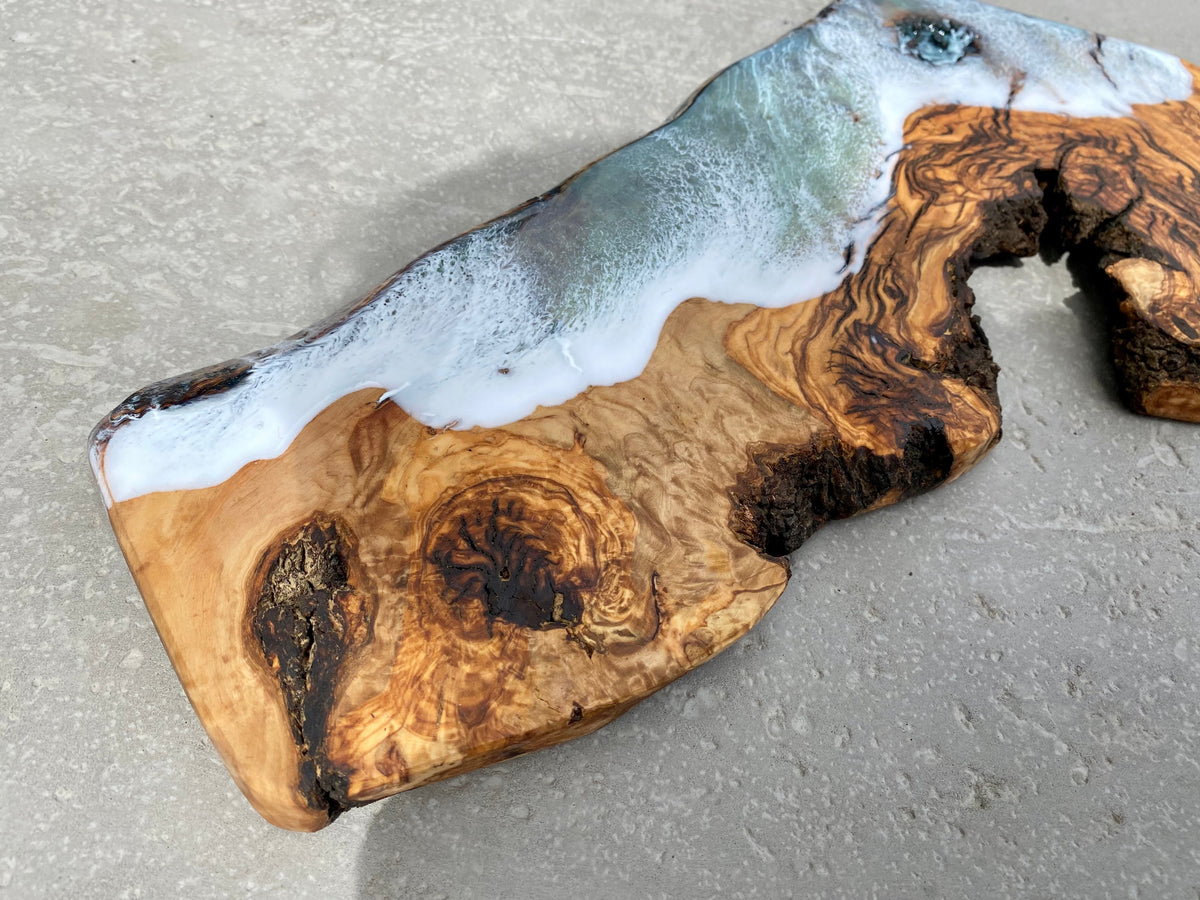 Olive Wood Charcuterie Board - AURABAGS SHOP