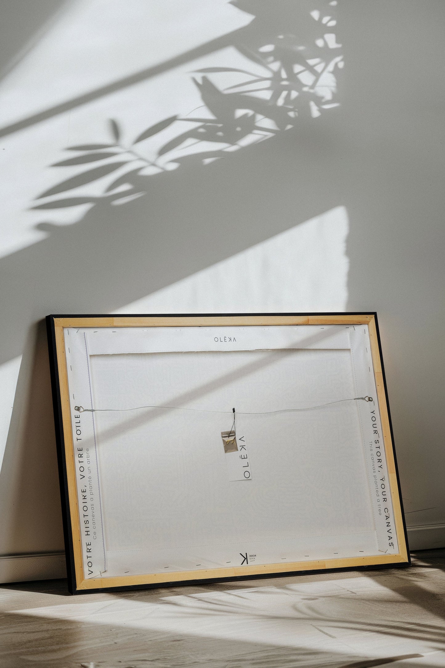 BENEATH THE MIST, Oeuvre sur toile étirée