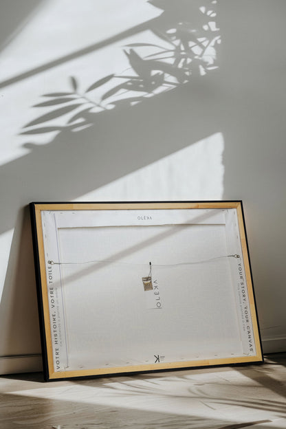 VOYAGE CÉLESTE, Oeuvre sur toile étirée