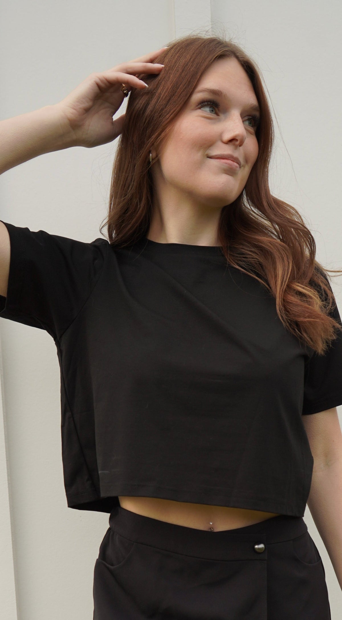 Crop top - Noir