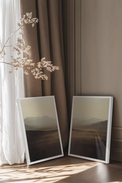 FERNE TRÄUME DUO (2 Werke auf gespannter Leinwand)