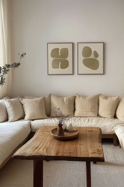KOMBINIEREN SIE MIT IHREM INTERIEUR (2 Kunstwerke auf Keilrahmen)