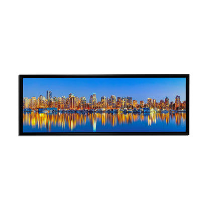 Downtown Vancouver bei Sonnenuntergang – Skyline Wandbild