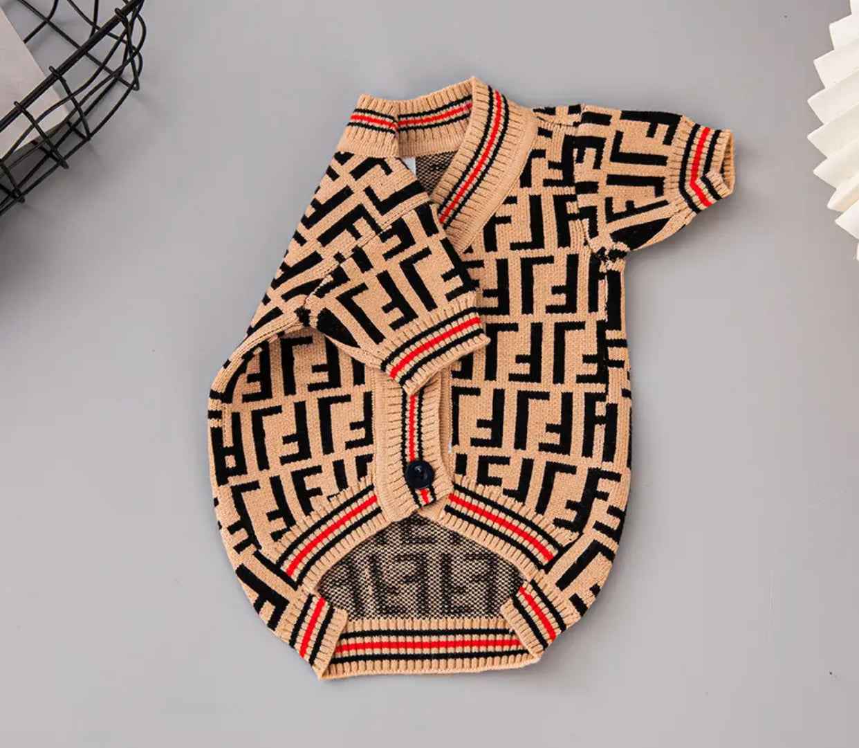 Furendi Cozy Dog Cardigan | Everyday Layering Sweater