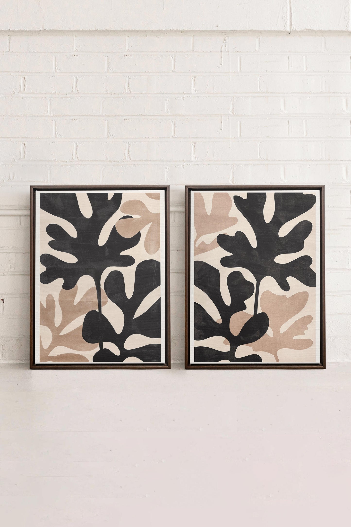 BIO SCHATTEN DUO (2 Werke auf gespannter Leinwand)