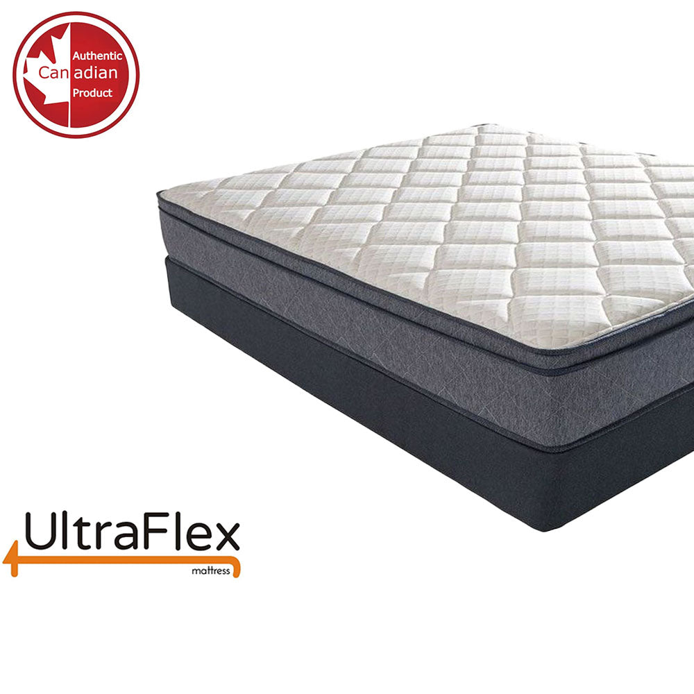 UltraFlex® DELIGHT – Erweiterte orthopädische Unterstützung, hochdichter druckentlastender Schaumstoff, mehrfache Haltungsunterstützung der Wirbelsäule, Bewegungstransfertaschen, CoolGel umweltfreundliche Matratze (Hergestellt in Kanada)