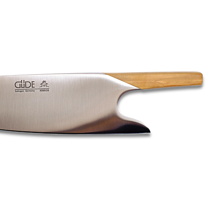 DAS MESSER | Klingenlänge 25,4 cm | Geschmiedeter Stahl | Olivenholzgriff