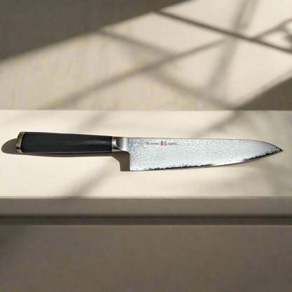 Miyako SUS 210mm Gyuto Messer | 33-Lagen Damaststahlklinge – Hergestellt in Japan