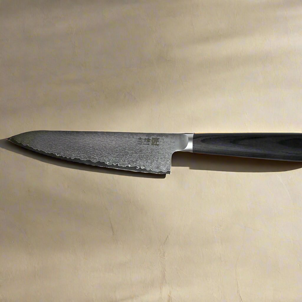 Miyako SUS 210mm Gyuto Messer | 33-Lagen Damaststahlklinge – Hergestellt in Japan