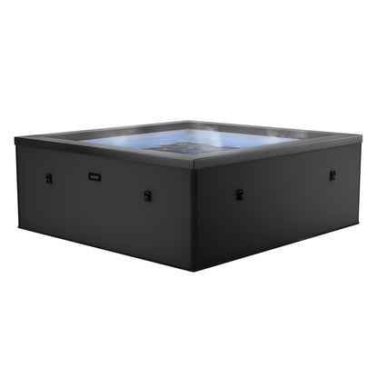 Wave | Garda | 4/6-Personen Öko-Schaum-Whirlpool | Quadratisch | Integrierte Heizung