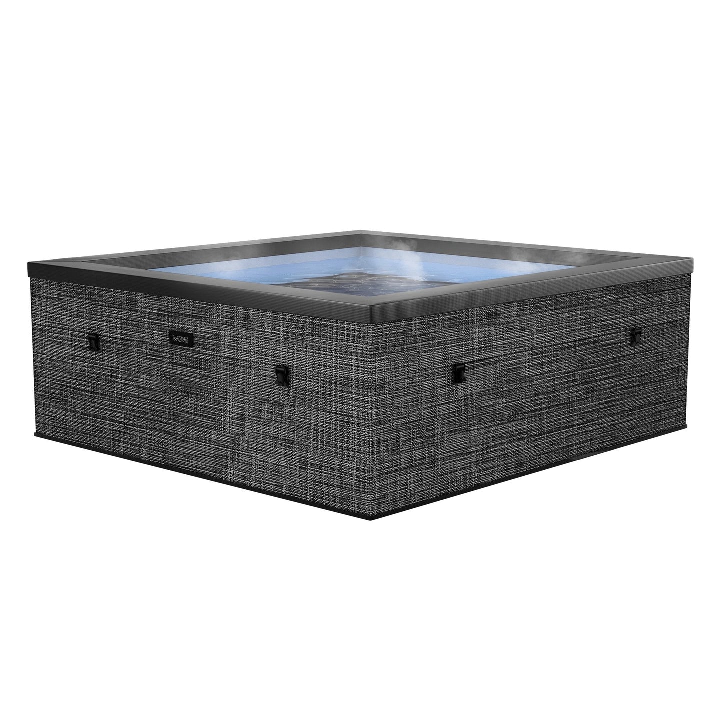 Wave | Garda | 4/6-Personen Öko-Schaum-Whirlpool | Quadratisch | Integrierte Heizung