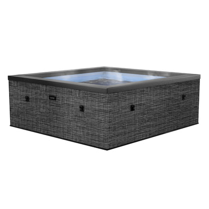 Wave | Garda | 4/6-Personen Öko-Schaum-Whirlpool | Quadratisch | Integrierte Heizung