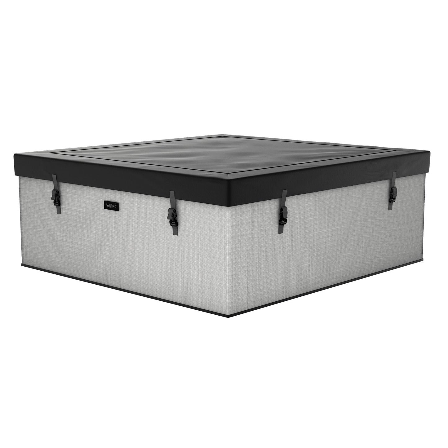 Wave | Garda | 4/6-Personen Öko-Schaum-Whirlpool | Quadratisch | Integrierte Heizung