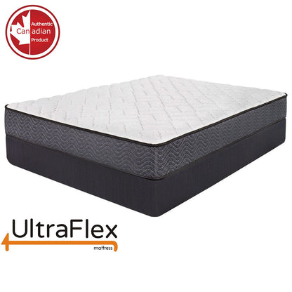 UltraFlex® PRESTIGE – Orthopädische Heavy-Duty Hybrid HDCoils, mit Hartschaum-Ummantelung zur Haltungsunterstützung, geringe Bewegungsübertragung (Hergestellt in Kanada) – Mit wasserdichtem Matratzenschoner