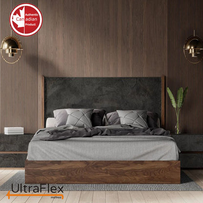 UltraFlex® PRESTIGE - Orthopädische Heavy-Duty-Hybrid-HDCoils, druckentlastender Schaumstoff mit Haltungsunterstützung, hochdichtes Schaumstoffgehäuse, geringe Bewegungsübertragung, umweltfreundliche Matratze (hergestellt in Kanada)